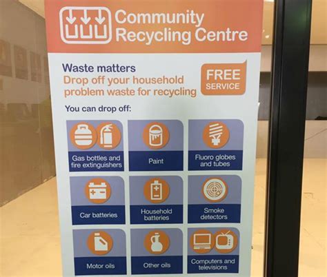 community recycling centre artarmon.